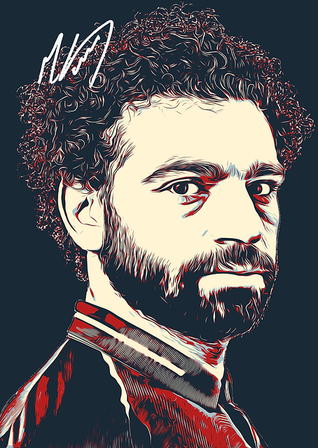 Mohamed Salah Portrait / PLATINA