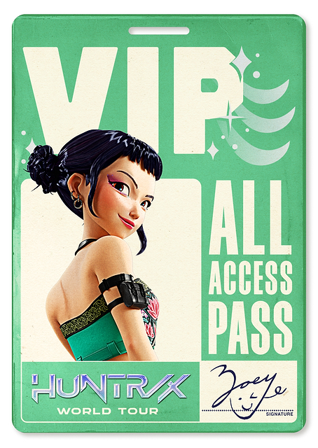 KPop Demon Hunters: Zoey VIP Pass / PLATINA