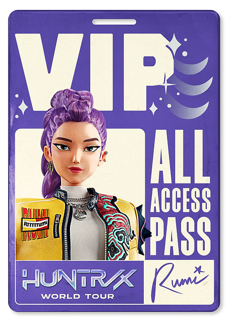 KPop Demon Hunters: Rumi VIP Pass / PLATINA