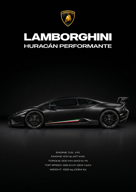 Lamborghini Huracán Performante / PLATINA