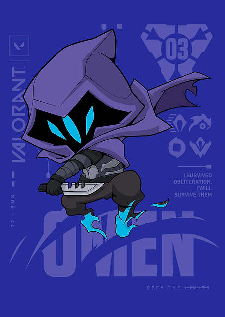 Valorant Omen - Step Out of the Shadows / PLATINA