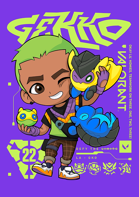 Valorant Gekko - Teamwork on Three! / PLATINA