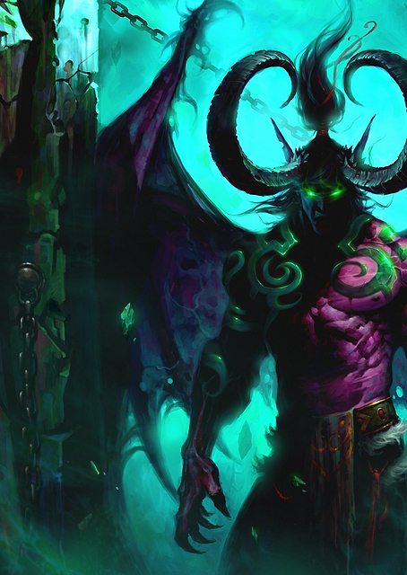 World of Warcraft: Illidan Stormrage / PLATINA