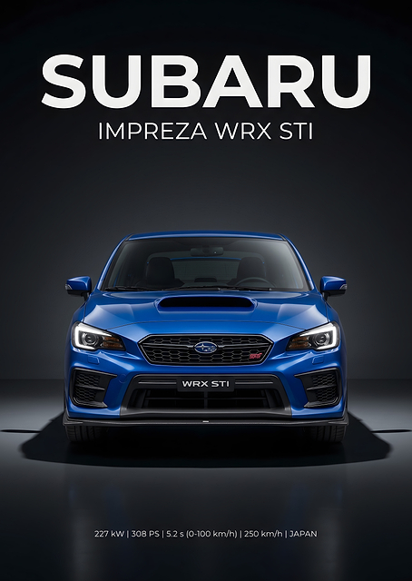 Subaru Impreza WRX STI / PLATINA