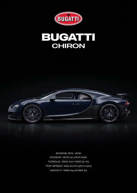 Bugatti Chiron Specifications / PLATINA