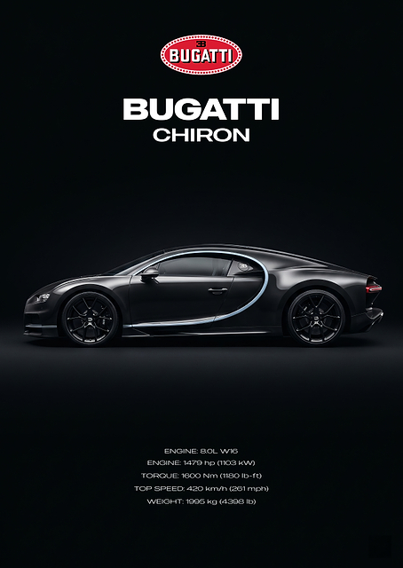 Bugatti Chiron Car / PLATINA