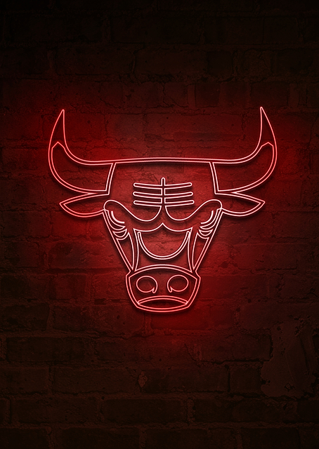 Chicago Bulls Windy City Neon / PLATINA