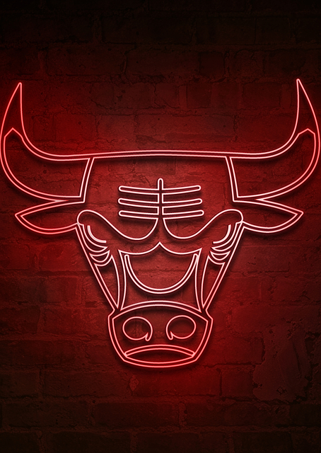 Chicago Bulls Windy City Neon / PLATINA
