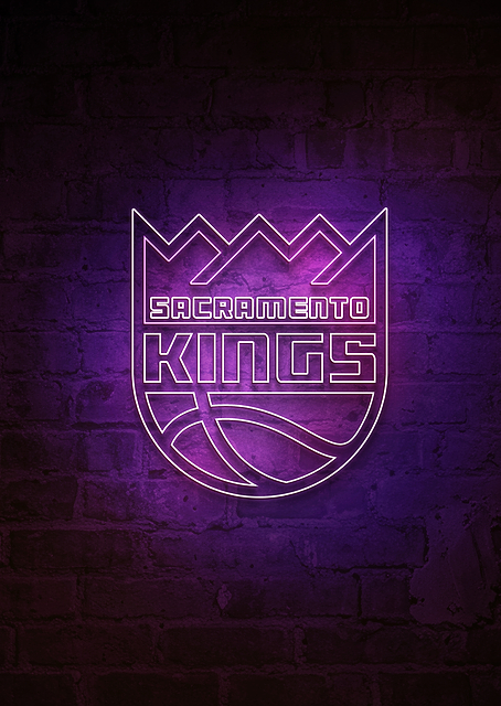 Sacramento Kings Light The Beam Neon / PLATINA