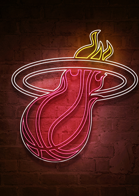 Miami Heat Culture Neon / PLATINA