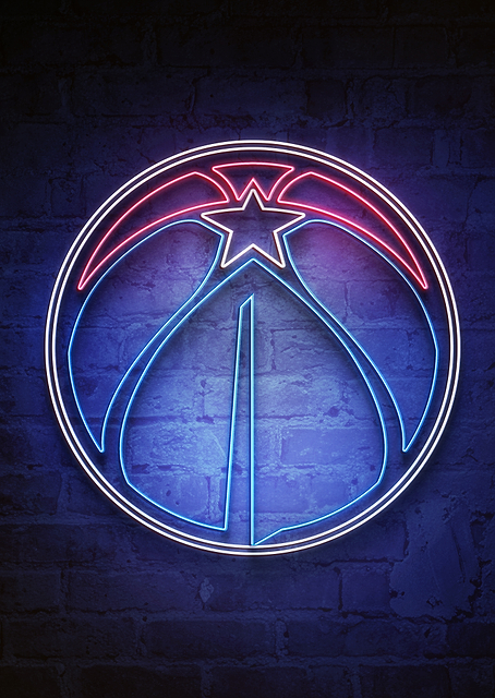 Washington Wizards District Neon / PLATINA