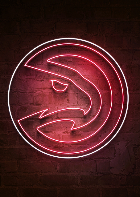 Atlanta Hawks True To Atlanta Neon / PLATINA