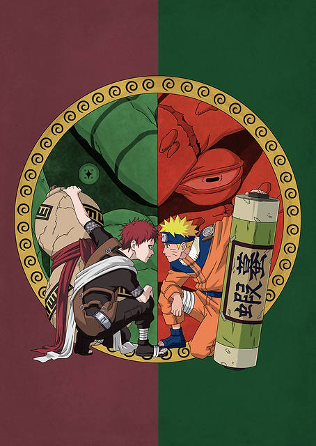 Naruto vs Gaara Rivalry / PLATINA