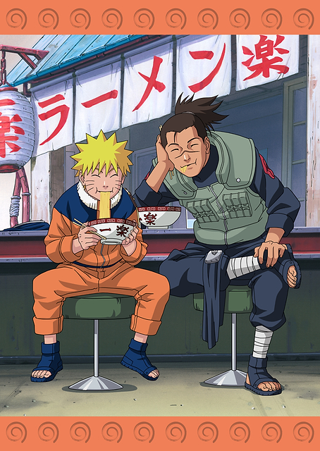 Naruto & Iruka Ichiraku Ramen / PLATINA