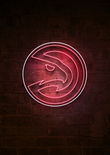 Atlanta Hawks True To Atlanta Neon / PLATINA
