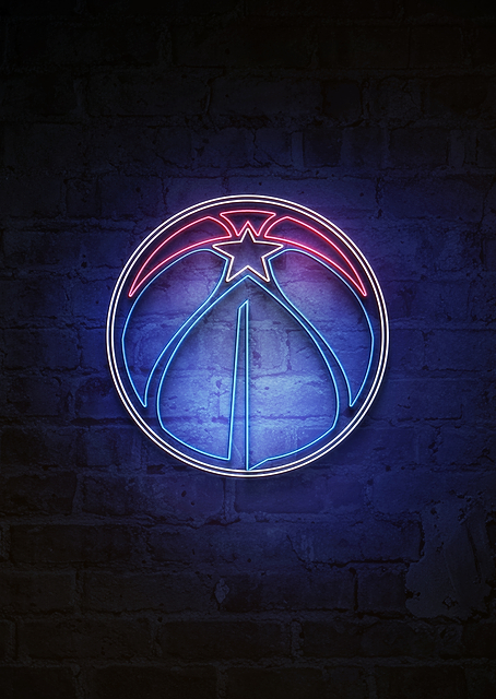 Washington Wizards District Neon / PLATINA