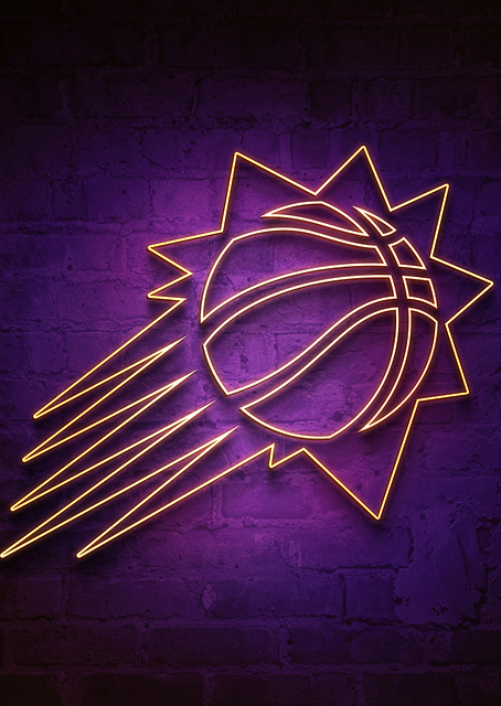 Phoenix Suns Valley Neon / PLATINA