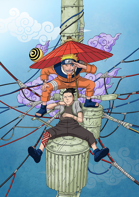 Naruto & Shikamaru Hidden Leaf Village / PLATINA