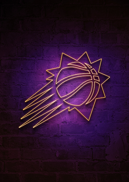 Phoenix Suns Valley Neon / PLATINA