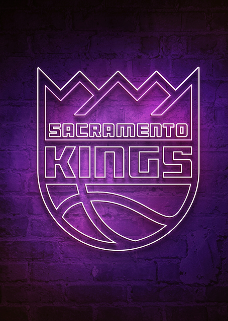 Sacramento Kings Light The Beam Neon / PLATINA