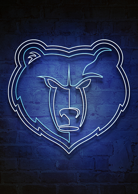 Memphis Grizzlies Grind City Neon / PLATINA