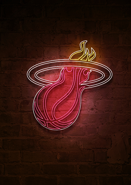 Miami Heat Culture Neon / PLATINA