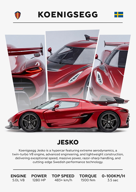 Koenigsegg Jesko / PLATINA
