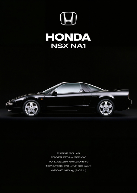 Honda NSX NA1 / PLATINA