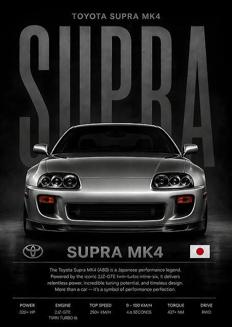 Toyota Supra MK4 / PLATINA