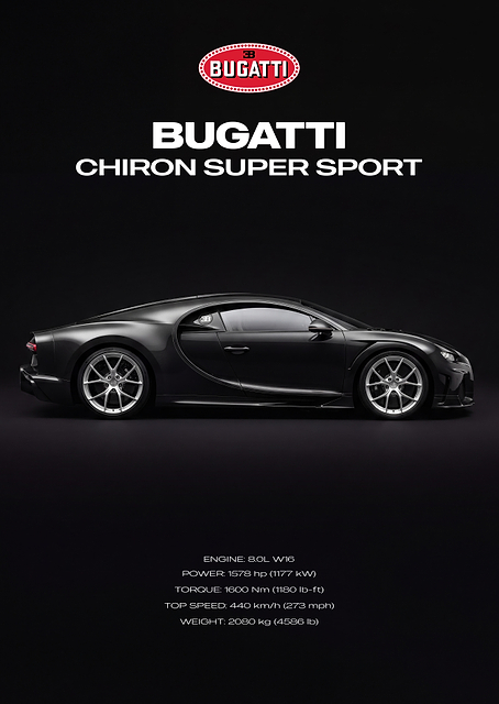 Bugatti Chiron Super Sport / PLATINA