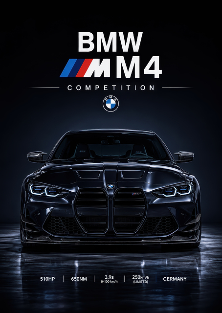 BMW M4 Competition / PLATINA