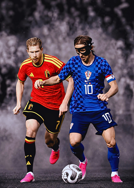 Kevin de bruyne And Luka Modrik / PLATINA