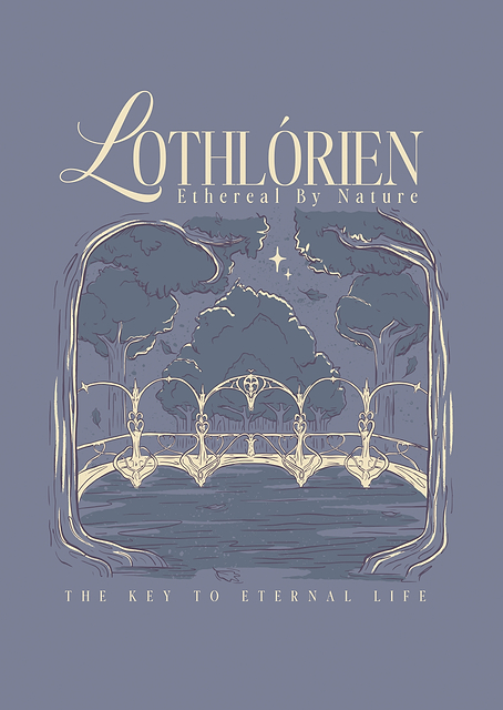 Lothlórien's Tranquil Vista / PLATINA