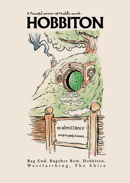 Hobbiton: A Peaceful Corner / PLATINA