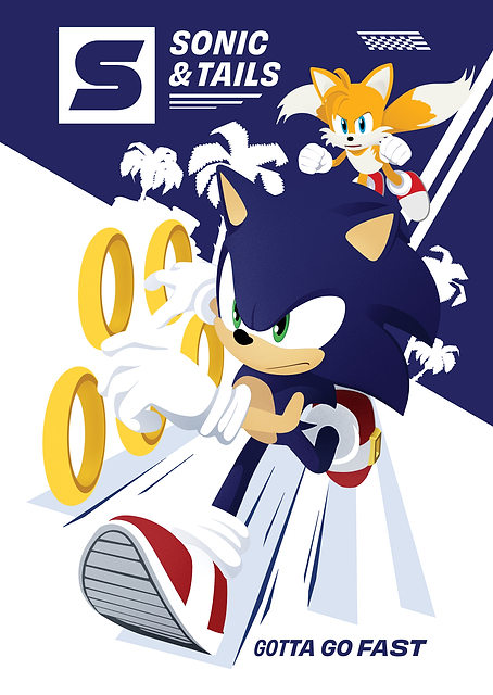 Sonic and Tails: Gotta Go Fast / PLATINA