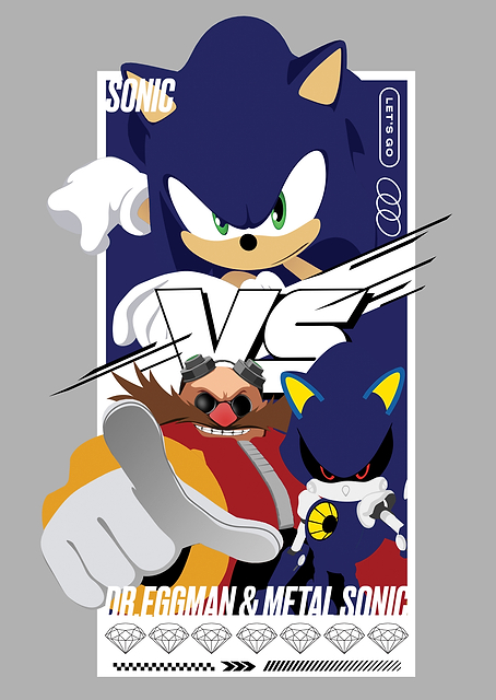 Sonic vs. Eggman & Metal Sonic / PLATINA
