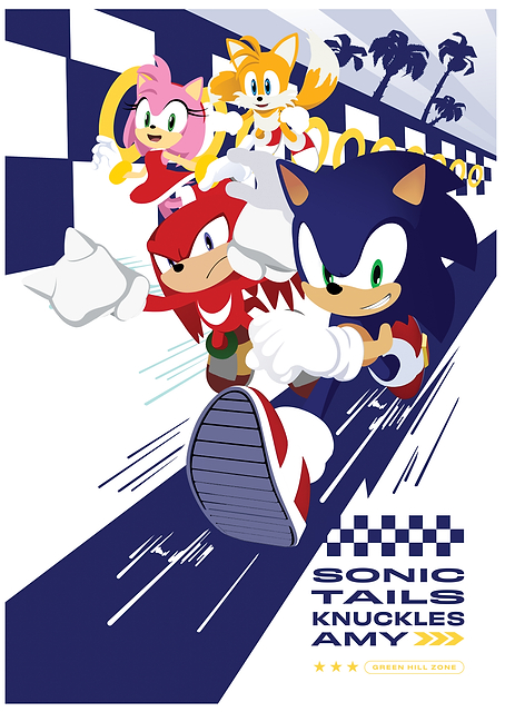 Team Sonic: Iconic Speed Dash / PLATINA