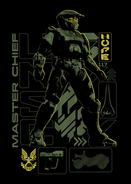 Master Chief: Iconic Spartan Defender / PLATINA