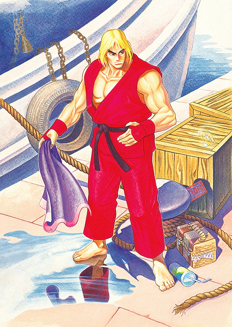 Ken (Street Fighter II) / PLATINA