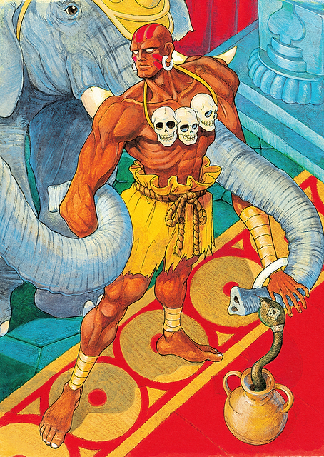 Dhalsim (Street Fighter II) / PLATINA