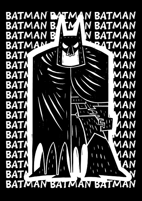 The Dark Knight's Graphic Grin / PLATINA