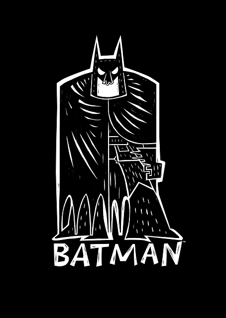 The Dark Knight's Woodcut Vigil / PLATINA