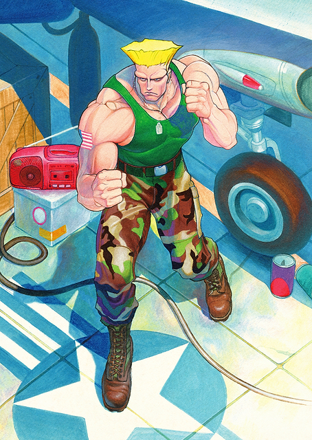 Guile (Street Fighter II) / PLATINA