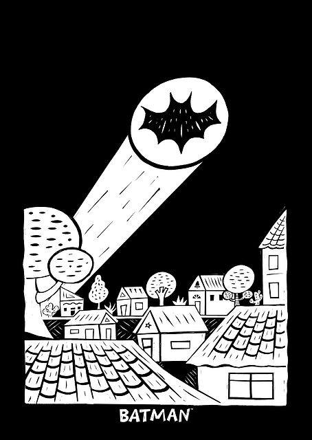The Night Glow of the Bat-Signal / PLATINA