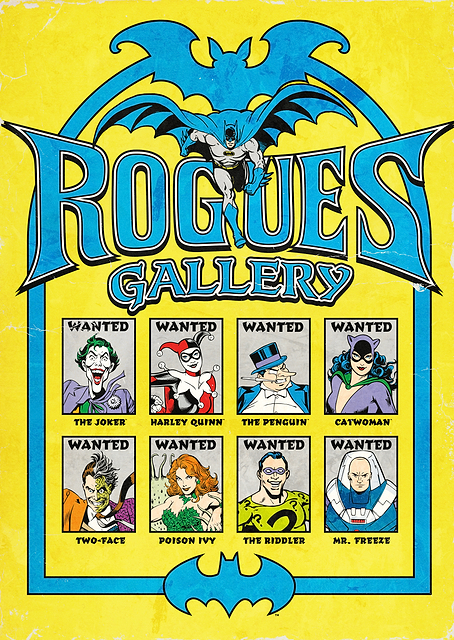 Batman's Iconic Rogues Gallery / PLATINA