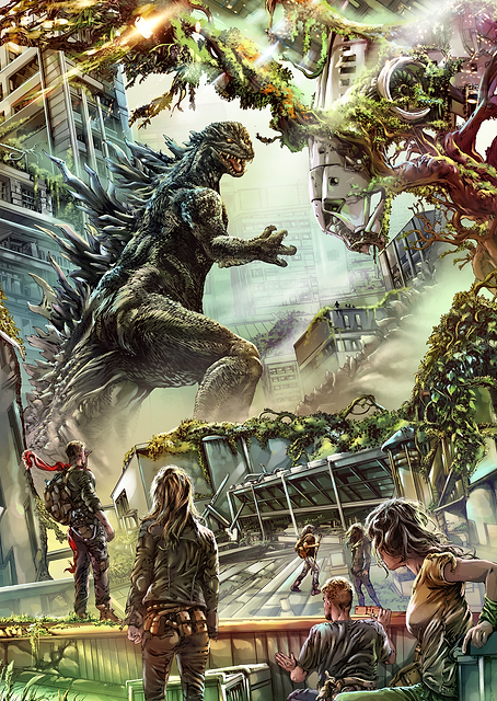 Godzilla: Overgrown Metropolis / PLATINA