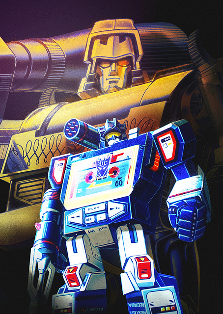 Soundwave & Megatron Decepticon Vanguard / PLATINA