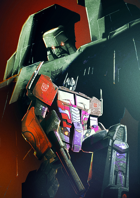 Optimus Prime & Megatron Eternal Rivals / PLATINA