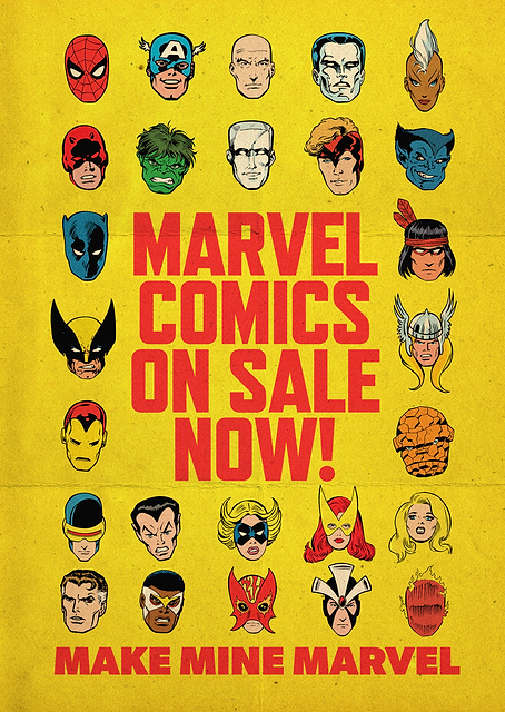 Marvel Comics On Sale Now Character Grid / PLATINA