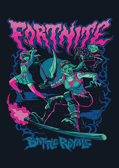 Fortnite Battle Royale: Neon Fury / PLATINA